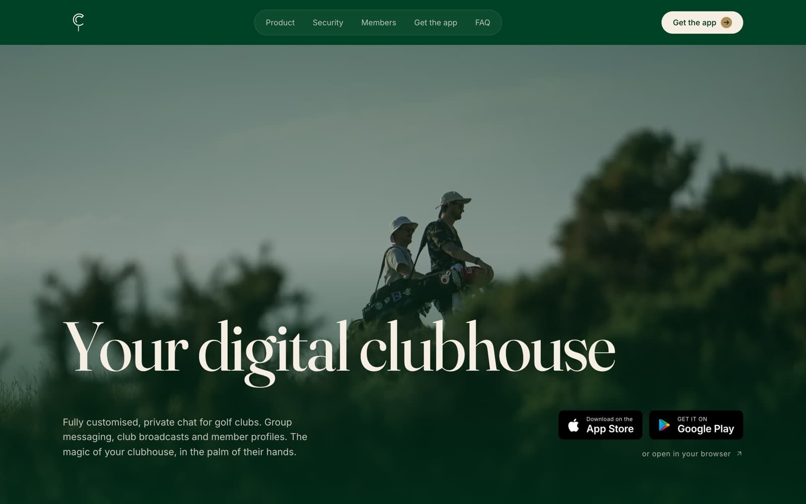Communitee website screenshot